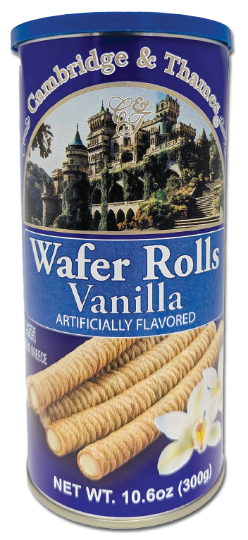 Vanilla Wafer Rolls